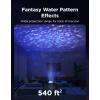 imageGovee Star Projector Light Ocean Wave Projector Light with Dynamic Ripple Effects Works with Matter 40 Scene Modes 18 White Noise Options LED Night Light for Bedroom No Power Adapter