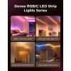 imageGovee Strip Light with Skyline Kit 131ft Smart LED Strip Lights Work with Alexa Google Assistant and Matter RGBWWIC Color Changing Light Strip LED Lights for Bedroom Party Home Decor131ft