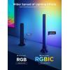 imageGovee TV Backlight 3 Lite Kit 118ft RGBICW WiFi TV LED Strip Lights for 5565in TVs with Camera and 15 Inches Smart Light Bars with 4in1 Light Beads  Works with Alexa ampamp Google Home