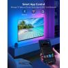 imageGovee TV LED Backlight RGBIC Smart LED Strip Lights for 5565 Inch TVs Bluetooth and WiFi APP Control Works with Alexa ampamp Google Assistant Music Sync 99 Scene Modes Adapter125FT for 5565 TV