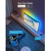 imageGovee TV LED Backlight RGBIC Smart LED Strip Lights for 5565 Inch TVs Bluetooth and WiFi APP Control Works with Alexa ampamp Google Assistant Music Sync 99 Scene Modes Adapter125FT for 5565 TV