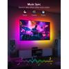 imageGovee TV LED Backlight Strip RGBIC Smart LED Backlight for 4050inch TVs Music Sync WiFi Bluetooth ampamp App Control Works with Alexa ampamp Google Assistant 77 Scene Modes Adapter