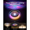 imageGovee Uplighter Floor Lamp for Living Room RGBIC Ripple Projector Floor Lamp for Bedroom Works with Matter 215 ft Light Area 1000lm LED Modern Corner Floor Light Warm Cool White Standing Lamp