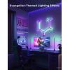 imageGovee x Evangelion Glide Y Lights RGBIC Gaming Wall Lights Smart WiFi Gaming Lights with Music Sync Work with Alexa and Google Assistant DIY and Timer Feature 5 Pack for Gaming Room5 Packs