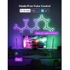 imageGovee x Evangelion Glide Y Lights RGBIC Gaming Wall Lights Smart WiFi Gaming Lights with Music Sync Work with Alexa and Google Assistant DIY and Timer Feature 5 Pack for Gaming Room5 Packs
