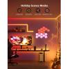 imageGovee x Evangelion Glide Y Lights RGBIC Gaming Wall Lights Smart WiFi Gaming Lights with Music Sync Work with Alexa and Google Assistant DIY and Timer Feature 5 Pack for Gaming Room7 Packs
