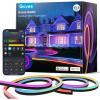 imageGovee Outdoor Neon Rope Lights 328ft RGBIC IP67 Waterproof Patio Decorations with 64 Scene Modes Music Sync Flexible LED Outdoor Lights Neon Lights Work with Alexa Google Assistant656ft