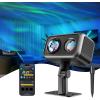 imageGovee Outdoor Projector Light Laser and Aurora Star Projector Light for Indoor and Outdoor Decor 16 RGB Patterns RGBW Aurora 51 Scene Modes Works with Alexa Google Assistant Matter