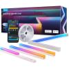 imageGovee RGBIC LED Strip Lights 164ft with Covers Smart LED Lights for Bedroom Work with Alexa and Google Assistant LED Diffuser Channel with Srtip Lights Skirting Lines Studio Cabinet98ft