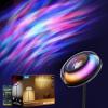 imageGovee Uplighter Floor Lamp for Living Room RGBIC Ripple Projector Floor Lamp for Bedroom Works with Matter 215 ft Light Area 1000lm LED Modern Corner Floor Light Warm Cool White Standing Lamp