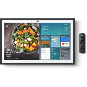 imageAmazon Echo Show 21 newest model Full HD 21quot kitchen hub for home organization with builtin Fire TV and Alexa21inch