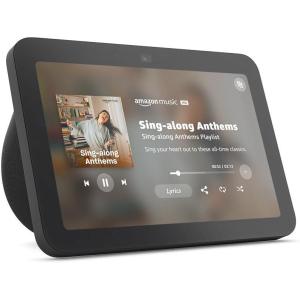 imageAmazon Echo Show 8 With Spatial Audio Smart Home Hub ideal for open living spaces includes Alexa CharcoalCharcoal