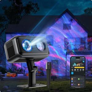 imageGovee Outdoor Projector Light Upgraded Aurora Star Projector with 16 RGB Patterns 50 Scene Modes for Indoor ampamp Outdoor Holiday Decor Works with Alexa Google Matter IP65 Waterproof