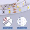 imageGovee White LED Strip Lights Upgraded 164ft Dimmable LED Light Strip 6500K Bright Daylight White Strong Adhesive 300 LEDs Flexible Tape Lights for Mirror Kitchen Cabinet Bedroom Christmas DecorDaylight White