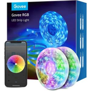 imageGovee Smart RGB LED Strip Lights 164ft WiFi LED Strip Lighting Work with Alexa and Google Assistant 16 Million Colors with App Control and Music Sync LED Lights for Bedroom Home Decor656 FT