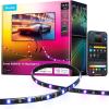 imageGovee TV LED Backlight 2 144ft Cuttable TV Lights for 3270 Inch TVs Color Changing RGBWIC LED Strips Lights with 210 Scene Modes ampamp Music Sync Smart APP and Voice Control Easy Install144FT for 3270 TV