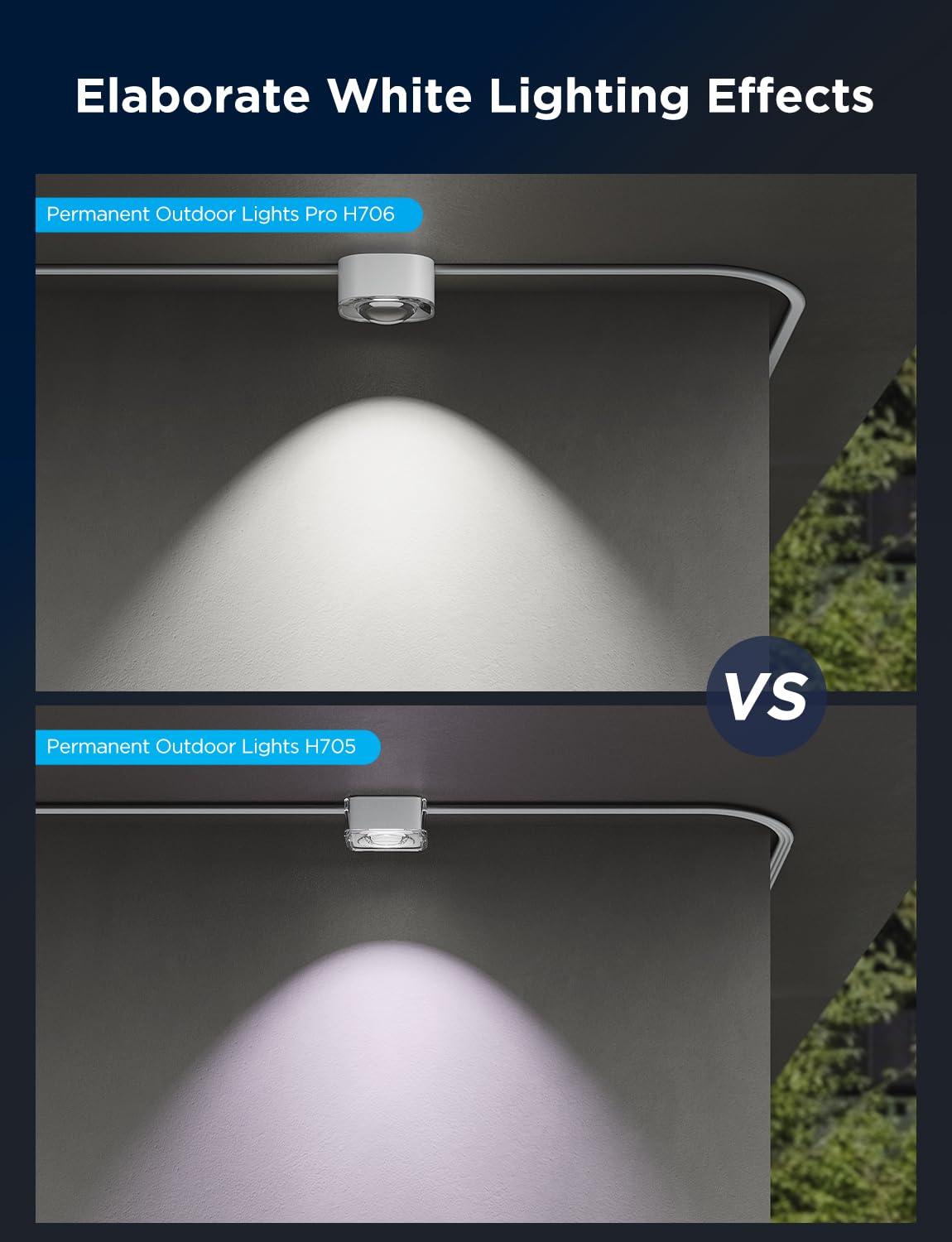 imageGovee Driver Module for 100ft 150ft and 200ft Permanent Outdoor Lights Pro H706A H706B and H706C Voltage Transformer Help to Maximum Extend to 200ft White VersionWhite