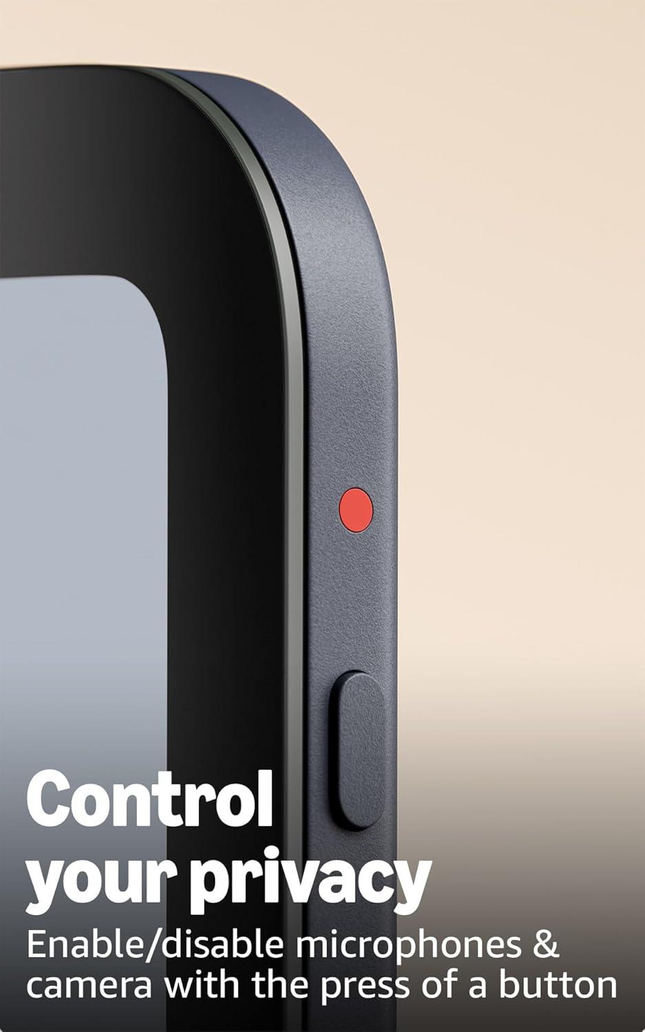 imageAmazon Echo Show 11 newest model Vibrant FullHD 11quot display with more viewing area and spatial audio designed for Alexa Glacier WhiteGlacier White