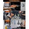 imageGovee Bluetooth Meat Thermometer Wireless Meat Thermometer for Smoker Oven Digital Grill Thermometer with 2 Probes Timer Mode Smart LCD Backlight BBQ Thermometer for Cooking Turkey Fish BeefSilver