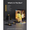 imageGovee Smart Cordless Table Lamp Classic RGBIC Rechargeable Table Lamp for Bedroom Living Room Portable Desk Lamp Works with Matter Alexa LED Bedside Lamp with 72 Scenes Modes Timer 500lm