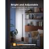 imageGovee Floor Lamp 3 Lite Smart RGBIC LED Corner Lamp Compatible with Alexa SmartThings Matter 1400lm Dimmable Color Changing Tall Standing Light with Music Sync for Living Room Bedroom Gaming Room