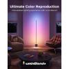 imageGovee Floor Lamp 3 with Luminblend Technology 2100lm Standing Lamp Work with Matter1000K10000K Modern Floor Lamps for Living Room Bedroom Office Corner Lamp with Dynamic Scenes DaySync