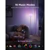 imageGovee Lantern Floor Lamp Halo Gradient RGBIC Smart Corner Lamp with LuminBlend 1000K10000K Matter Compatible 100 Scene Modes Music Sync 1400lm Modern Floor Lamps for Living Room WhiteWhite