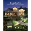 imageGovee PAR38 Flood Light Bulbs 1300Lm Flood Lights Outdoor with IP65 Waterproof Smart Light Bulbs Compatible with Alexa Matter amp SmartThings RGBWW amp Tunable White for GarageampPorch E26 Base 2 Pack