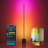 imageGovee Floor Lamp 3 Lite Smart RGBIC LED Corner Lamp Compatible with Alexa SmartThings Matter 1400lm Dimmable Color Changing Tall Standing Light with Music Sync for Living Room Bedroom Gaming Room