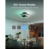 image:imageGovee Ceiling Fan with Lights 20 RGBIC Oscillating Flush Mount Bladeless Ceiling Fans with Lights and Remote 12 Speeds Reversible DC Motor 3100lm Low Profile Ceiling Fan for Bedroom Living Room