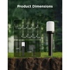 image:imageGovee Outdoor Cylinder Pathway Lights 8 Pack 425lm Patio Lights IP67 Waterproof 60 Preset Scene Modes Outdoor Decor for Path Patio Garden Lawn Compatible with Alexa Google Assistant Matter8