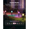 image:imageGovee Outdoor Cylinder Pathway Lights 8 Pack 425lm Patio Lights IP67 Waterproof 60 Preset Scene Modes Outdoor Decor for Path Patio Garden Lawn Compatible with Alexa Google Assistant Matter8
