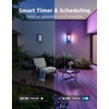 image:imageGovee Outdoor Wall Lights Pro 2 Pack 2000LM RGBICWW 72Zone Customization MusicSync IP67 Waterproof for Outdoor Decor Porch Garage Yard Patio Compatible with Alexa Google Home and Matter