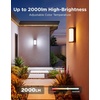 image:imageGovee Outdoor Wall Lights Pro 2 Pack 2000LM RGBICWW 72Zone Customization MusicSync IP67 Waterproof for Outdoor Decor Porch Garage Yard Patio Compatible with Alexa Google Home and Matter