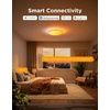 image:imageGovee Smart Ceiling Light Pro 18 Inch 4800LM RGBICWW LED Ceiling Light Fixture Flush Mount Light Fixture DIY Colors Works with Alexa Matter 2700K6500K Lights for Living Room Bedroom 1 PackRound