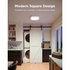 image:imageGovee Smart Ceiling Light Pro 18 Inch 4800LM RGBICWW LED Ceiling Light Fixture Flush Mount Light Fixture DIY Colors Works with Alexa Matter 2700K6500K Lights for Living Room Bedroom 1 PackSquare