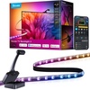 image:imageGovee TV Backlight 3 with Dual 4MP Lens 118ft RGBWIC LED Strip Lights Sync to Screen for 5565 inch TVs 60 LEDsm Smart AI Color Filter for MovieGame App amp Voice Control MatterAlexa Support118FT for 5565 TV