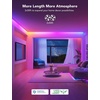 image:imageGovee 1312ft RGBIC LED Strip Lights Smart LED Lights Work with Alexa and Google Assistant LED Lights for Bedroom WiFi App Control Segmented DIY Multiple Colors Color Changing Light 2 x 656ft100ft