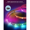 image:imageGovee 1312ft RGBIC LED Strip Lights Smart LED Lights Work with Alexa and Google Assistant LED Lights for Bedroom WiFi App Control Segmented DIY Multiple Colors Color Changing Light 2 x 656ft164ft