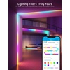 image:imageGovee 1312ft RGBIC LED Strip Lights Smart LED Lights Work with Alexa and Google Assistant LED Lights for Bedroom WiFi App Control Segmented DIY Multiple Colors Color Changing Light 2 x 656ft164ft