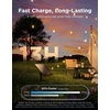 image:imageGovee Outdoor Solar String Lights 33ft RGBICW Outdoor Lights with 8 Dimmable LED Shatterproof Bulbs 112 Modes amp APP Control IP67 Waterproof Patio Lights for Garden Backyard Camping Bluetooth