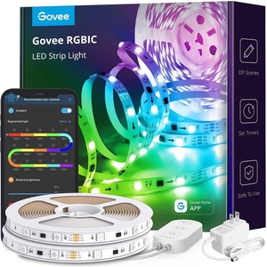 image:imageGovee LED Strip Lights RGBIC 164ft Bluetooth Color Changing LED Lights with Segmented App Control Smart LED Strip Color Picking Music Sync LED Lights for Bedroom Living Room Party Christmas328ft