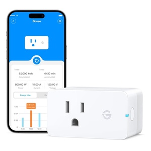 image:imageGovee Smart Plug with Energy Monitoring WiFi Bluetooth Plug Work with Alexa and Google Assistant 15A Smart Outlets with Timer amp Group Controller No Hub Required ETLampFCC Certified for Home 2 Pack1