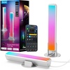 image:imageGovee Smart LED Light Bar RGBICWW WiFi TV Lights Compatible with SmartThings Matter Alexa LED Light Bar with Scene and Music Modes for Living Room Gaming PC Monitors App Control  SilverSilver