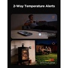 image:imageGovee Digital WiFi Meat Thermometer for Grilling amp Smoking Wireless Meat Thermometer with 2 Thin Probes Timer amp Alert LCD Backlight Bluetooth Food Thermometer for Ovens BBQs Cooking Turkey BeefBT Black 6Probes