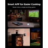 image:imageGovee Digital WiFi Meat Thermometer for Grilling amp Smoking Wireless Meat Thermometer with 2 Thin Probes Timer amp Alert LCD Backlight Bluetooth Food Thermometer for Ovens BBQs Cooking Turkey BeefBT Black 2Probes