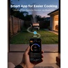 image:imageGovee Digital WiFi Meat Thermometer for Grilling amp Smoking Wireless Meat Thermometer with 2 Thin Probes Timer amp Alert LCD Backlight Bluetooth Food Thermometer for Ovens BBQs Cooking Turkey BeefBT Black 6Probes